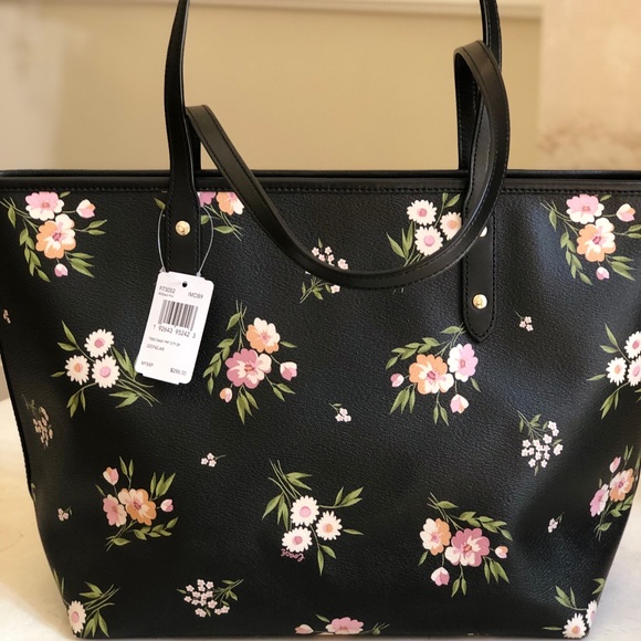 NWT Coach Floral city zip tote&wallet set - Picture 8 of 8